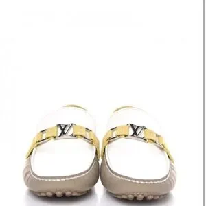Louis Vuitton White and Yellow Men\'s Loafers Louis Vuitton | Shoes | Louis Vuitton White And Yellow Mens  main image 3